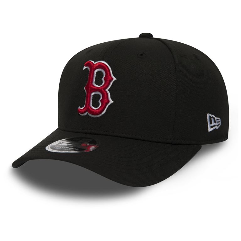 Gorras New Era Mlb Negros - Boston Sox 9FIFTY Stretch Snap 82137JCEN